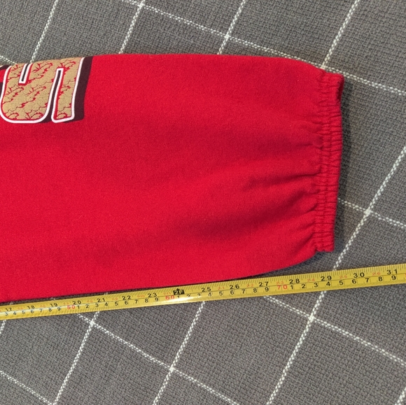 VINTAGE Team Rated San Francisco 49ers Sweatpants Made in USA NFL Sz Large - Picture 11 of 12